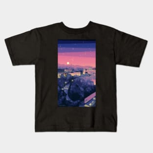 Pixel City 3 Kids T-Shirt